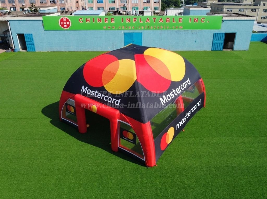Tent1-7333 Mastercard Advertising Inflatable Spider Tent