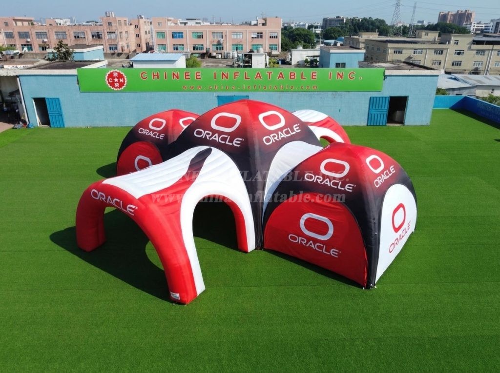 Tent1-7343 Oracle Advertising Inflatable Spider Tent