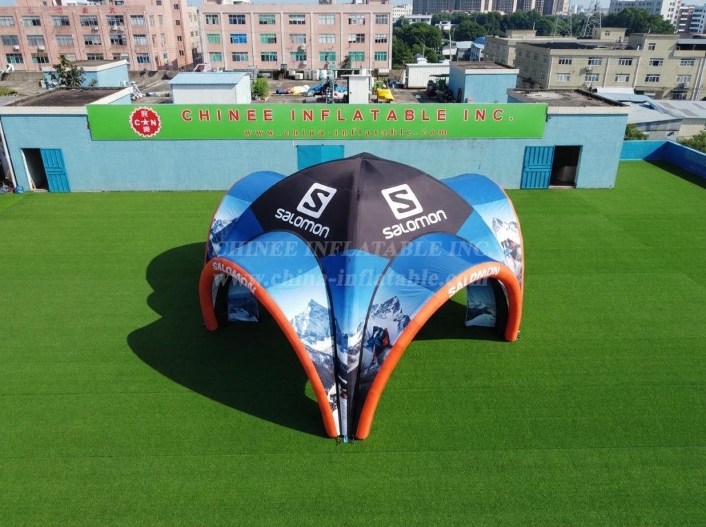 Tent1-7347 Salomon Advertising Inflatable Spider Tent