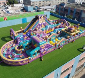 CR2-486 Aladdin Theme Ginat Inflatable Obstacle Courses Challenging Run