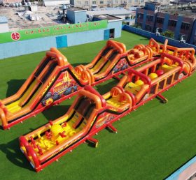 CR2-542 Blaze Monster Theme Giant Inflatable Obstacle Courses Challenging Run