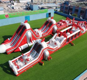 CR2-586 Rocket Theme Giant Inflatable Obstacle Courses Challenging Run