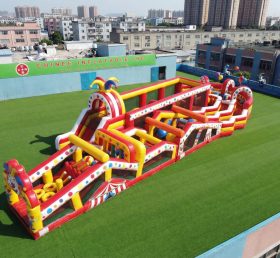 CR2-631 Clown Theme Giant Obstacle Course Challenging Run