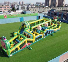 CR2-632 Cocomelon Theme Giant Obstacle Course Challenging Run