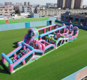 CR2-691 The Powerpuff Girls Theme Giant Obstacle Course Challenging Run