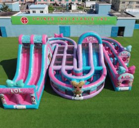 CR2-856 L.O.L.SURPRISE Theme Giant Inflatable Obstacle Courses Challenging Run