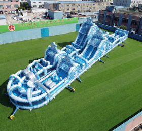 CR2-877 Frozen Theme Giant Obstacle Course Challenging Run