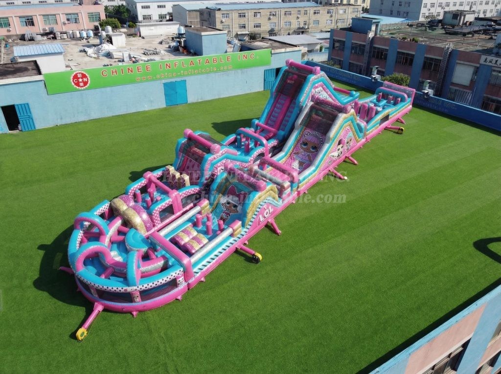 CR2-887 L.O.L.SURPRISE Theme Giant Obstacle Course Challenging Run