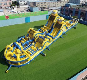 CR2-892 Minions Theme Giant Obstacle Course Challenging Run