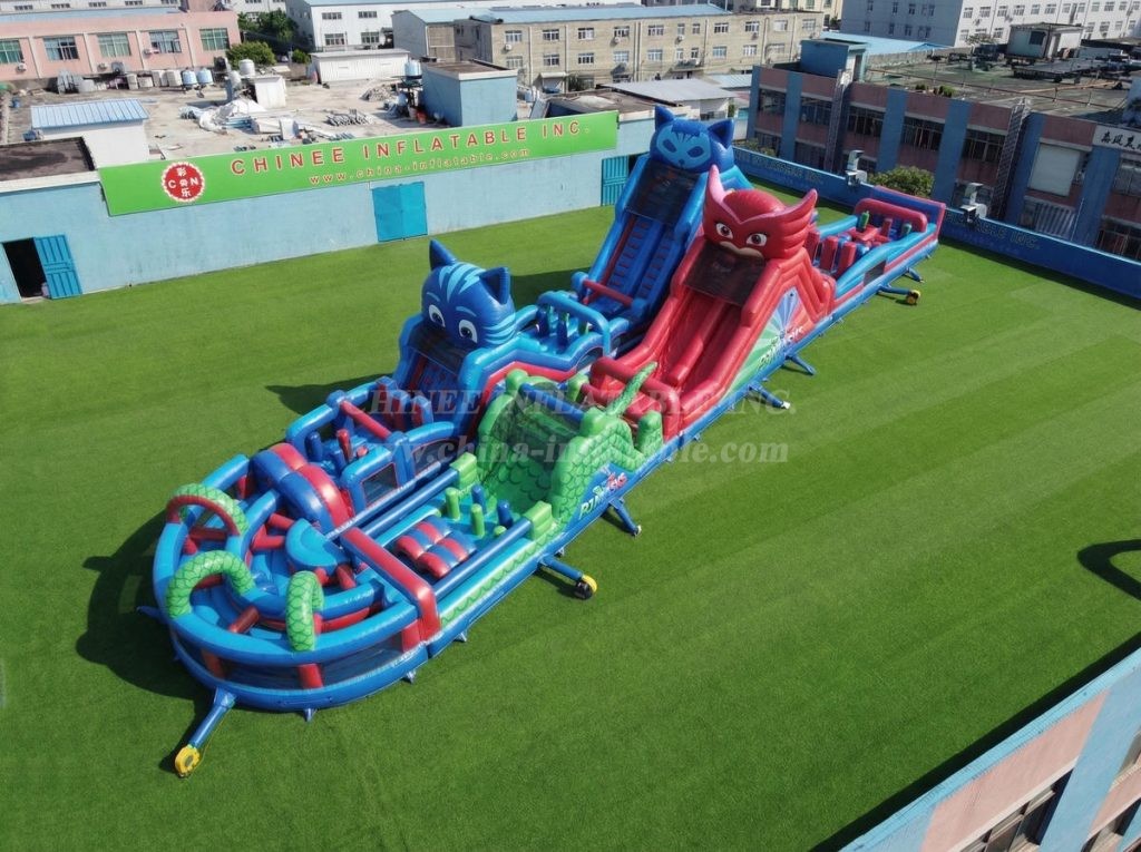 CR2-903 PJ Masks Theme Giant Obstacle Course Challenging Run