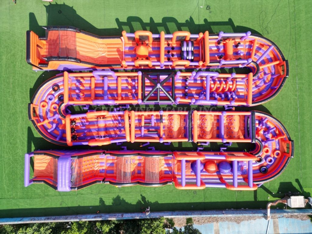 T7-1814D Mega Inflatable Obstacle Course