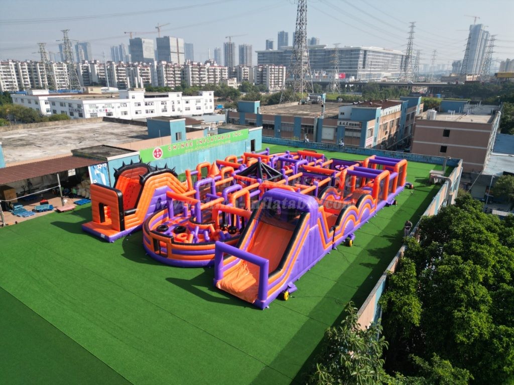 T7-1814D Mega Inflatable Obstacle Course