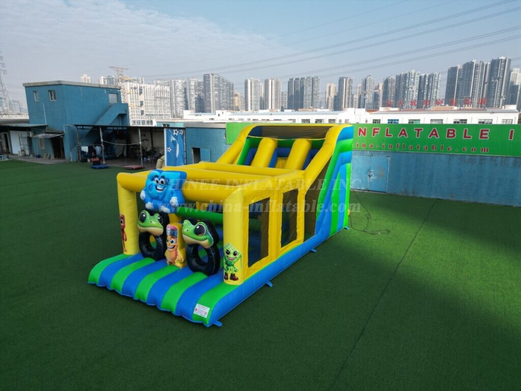 T8-5000B Italian Brainrot Themed Inflatable Slide