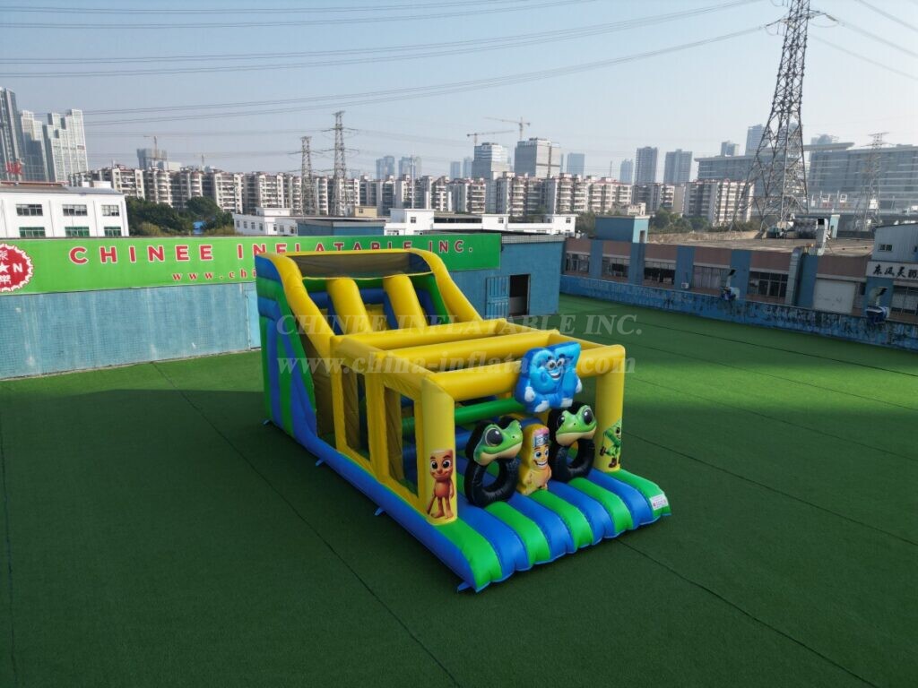 T8-5000B Italian Brainrot Themed Inflatable Slide