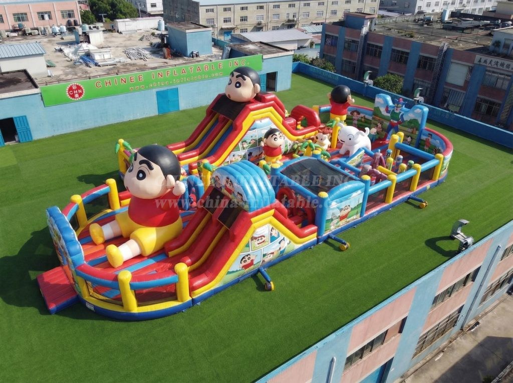 GF3-1006 Crayon Shin-chan Theme Inflatable Playground