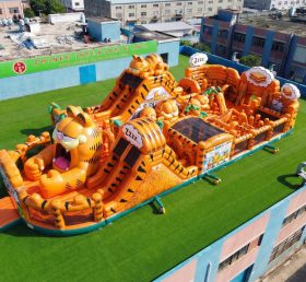 GF3-1011 Garfield Theme Inflatable Playground