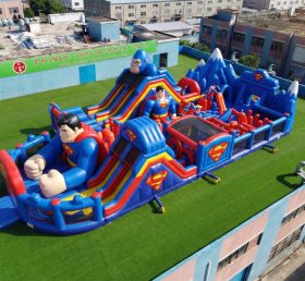 GF3-1038 Superman Theme Inflatable Playground