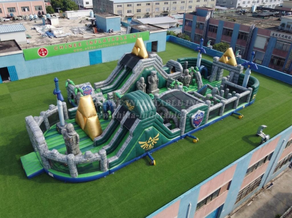 GF3-1042 The Legend Of Zelda Theme Inflatable Playground