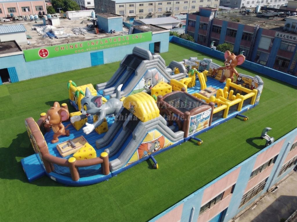 GF3-1047 Tom And Jerry Theme Inflatable Playground