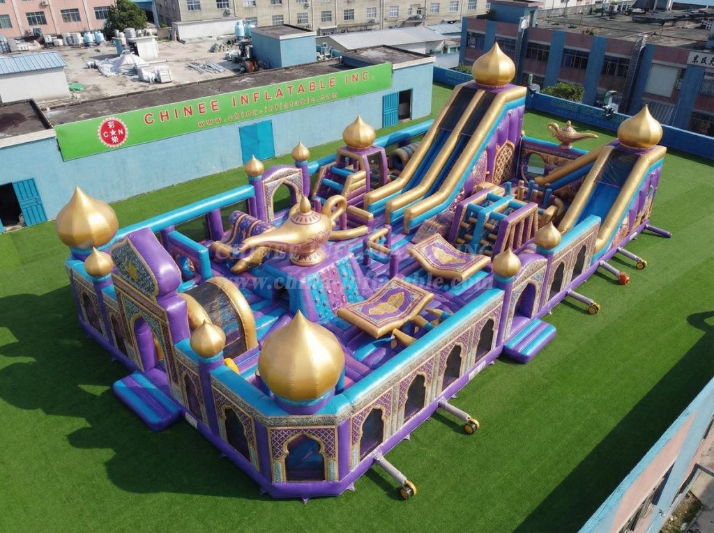 GF3-1050 Aladdin Theme Inflatable Park