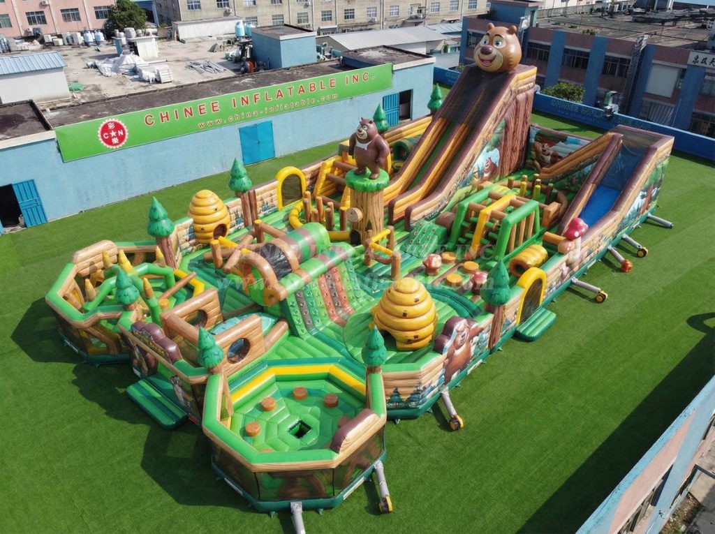 GF3-1059 Boonie Bears Theme Inflatable Park