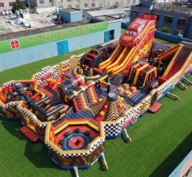 GF3-1061 Cars Theme Inflatable Park