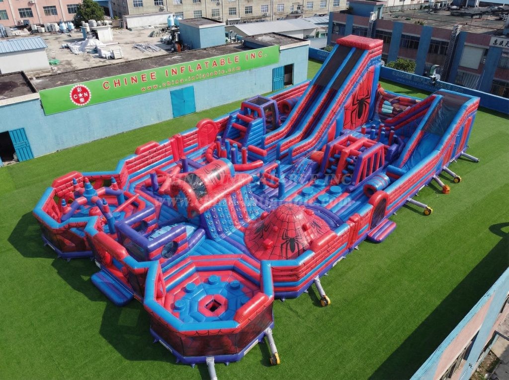 GF3-1103 Spider-Man Theme Inflatable Park