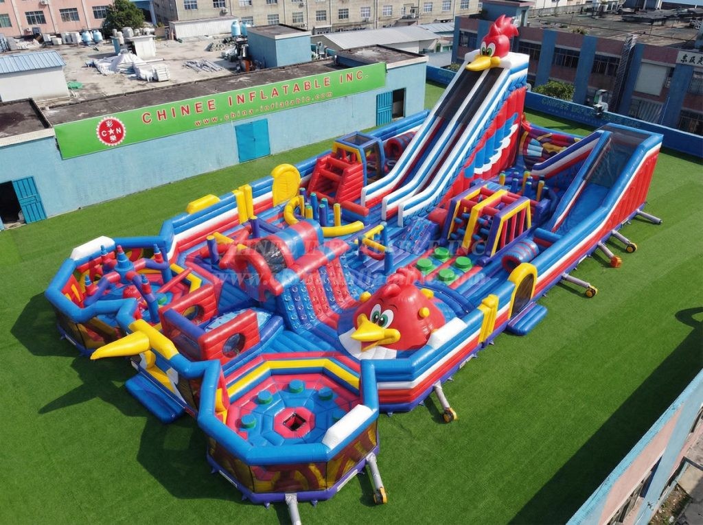 GF3-1124 Woody Woodpecker Theme Inflatable Park