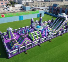 GF3-1127 Alien Theme Inflatable Park