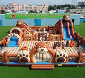 GF3-1189 Bear Theme Inflatable Funcity
