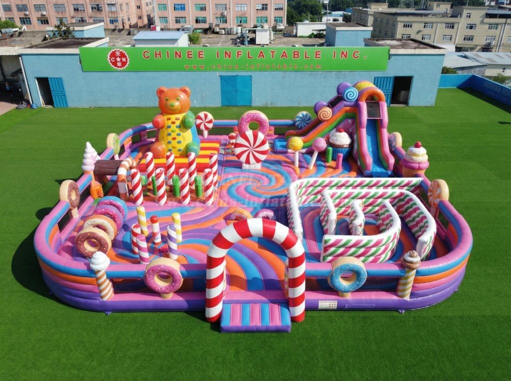 GF3-1193 Candy Theme Inflatable Funcity