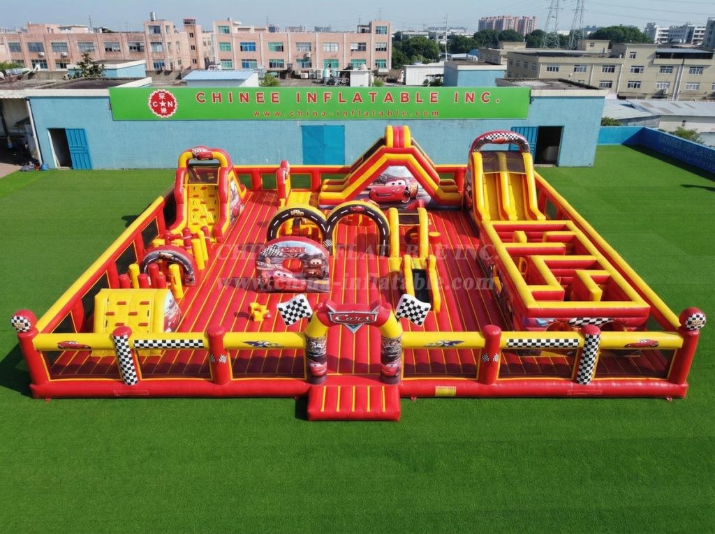 GF3-1194 Cars Theme Inflatable Funcity