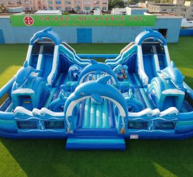 GF3-1199 Dolphin Theme Inflatable Funcity
