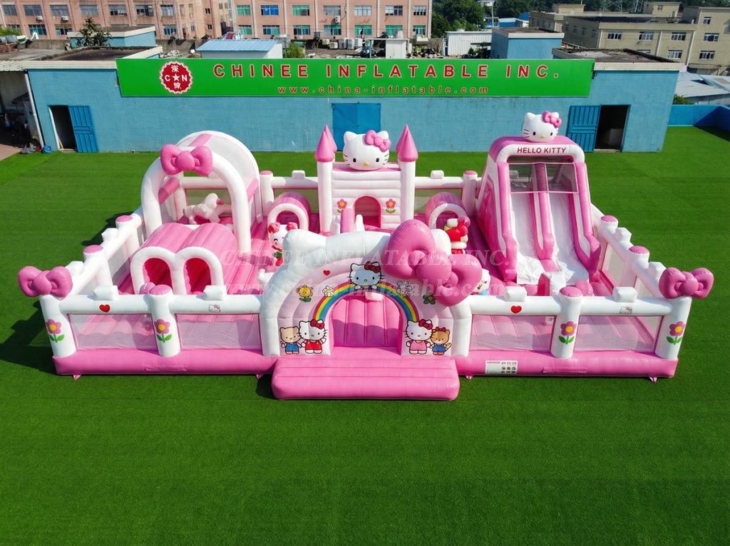 GF3-1214 Hello Kitty Theme Inflatable Funcity