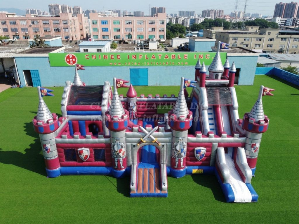 GF3-1220 Knight Theme Inflatable Funcity