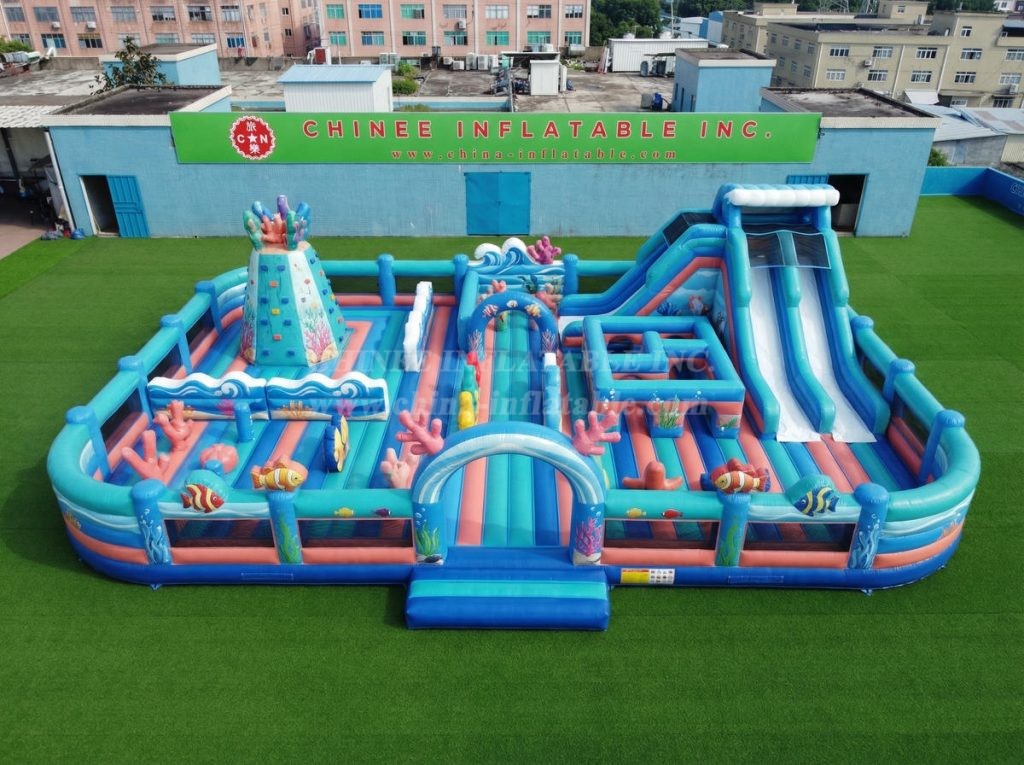 GF3-1244 Ocean Theme Inflatable Funcity