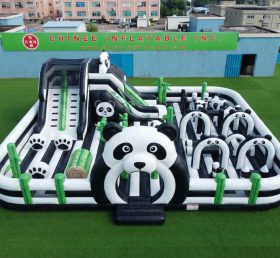 GF3-1247 Panda Theme Inflatable Funcity