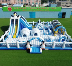 GF3-1250 Penguin Theme Inflatable Funcity