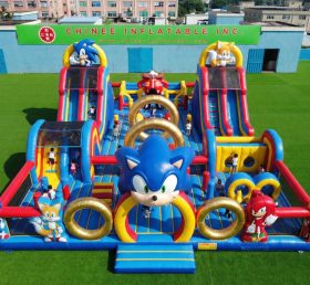 GF3-1267 Sonic Theme Inflatable Funcity