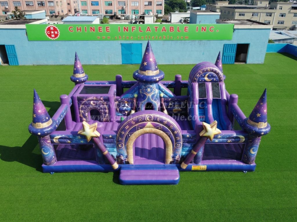GF3-1297 Wizard Theme Inflatable Funcity