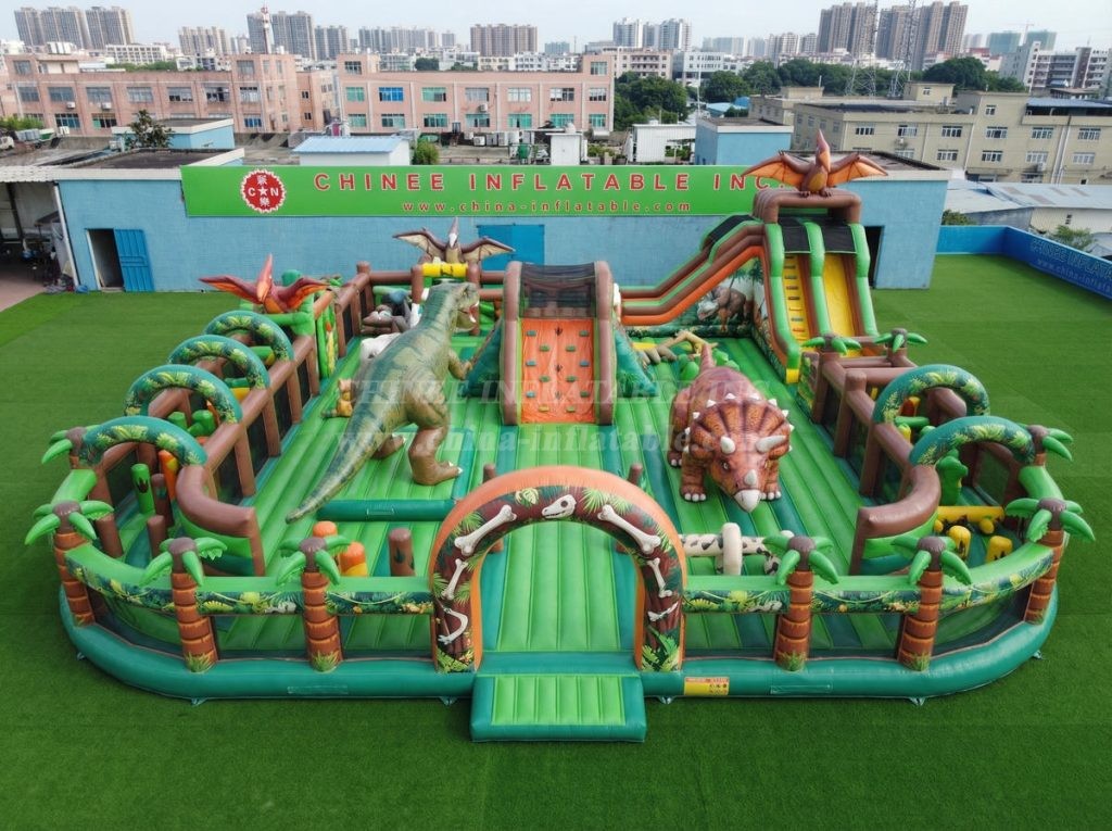 GF3-1328 Dinosaur Theme Inflatable Park
