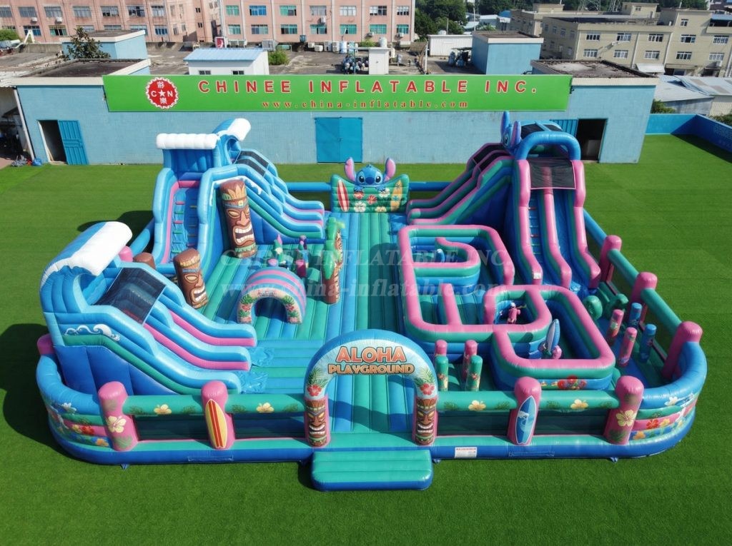 GF3-1356 Lilo & Stitch Theme Inflatable Park