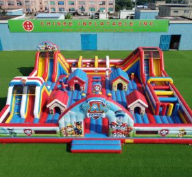 GF3-1377 Paw Patrol Theme Inflatable Park