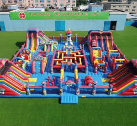 GF3-1379 Paw Patrol Theme Inflatable Park