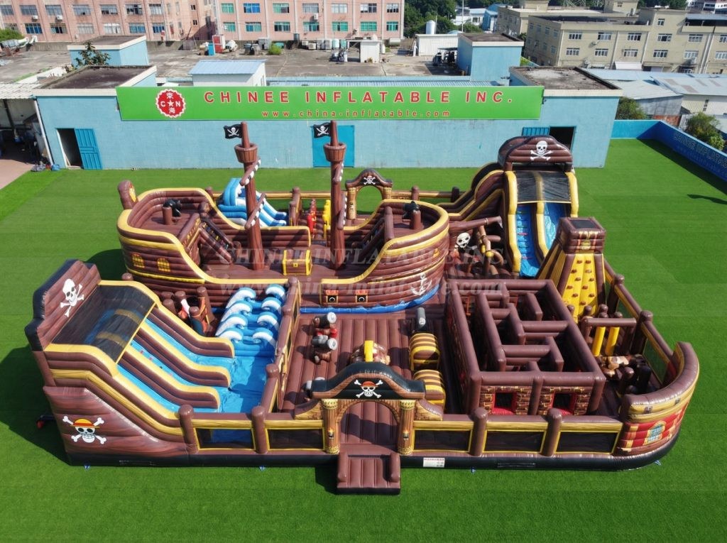 GF3-1383 Pirates Theme Inflatable Park