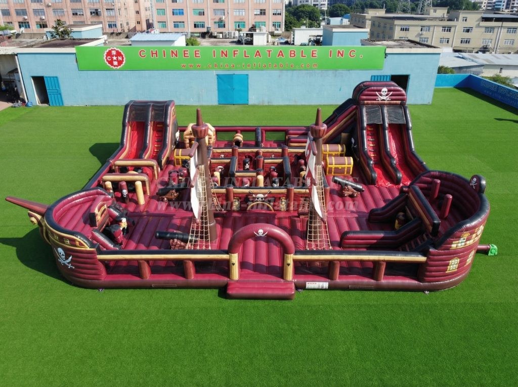 GF3-1384 Pirates Theme Inflatable Park