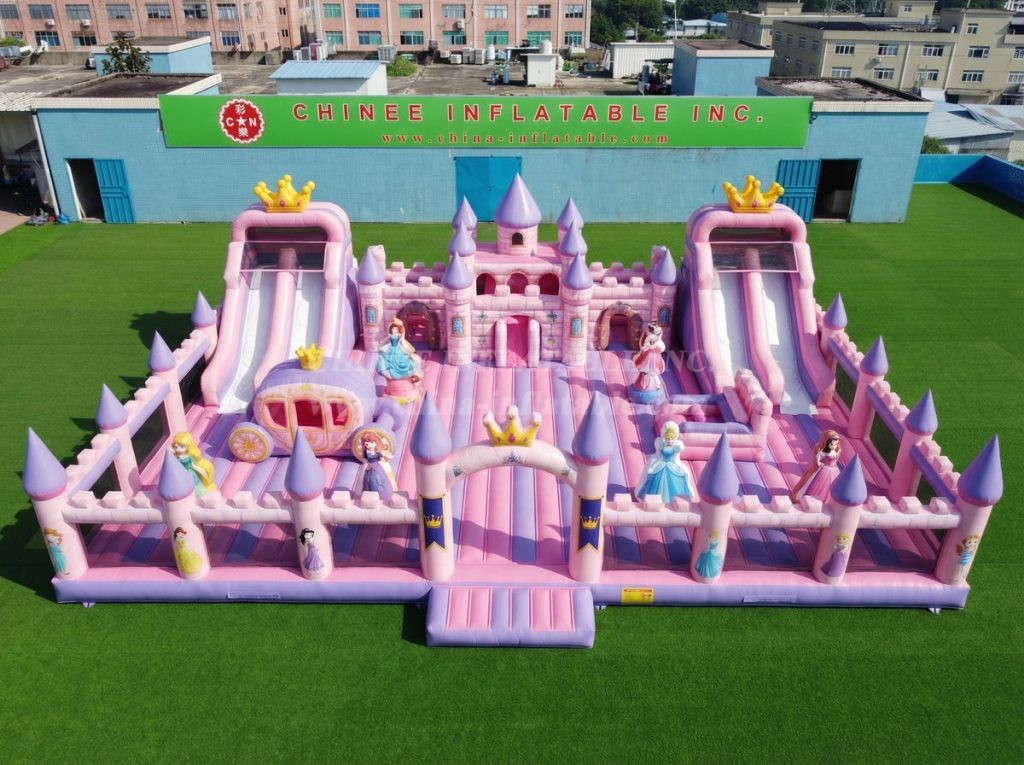 GF3-1387 Princess Parties Theme Inflatable Park