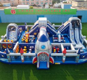 GF3-1389 Rocket Theme Inflatable Park