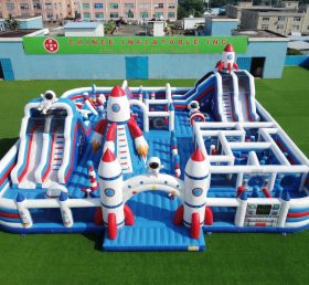 GF3-1390 Rocket Theme Inflatable Park