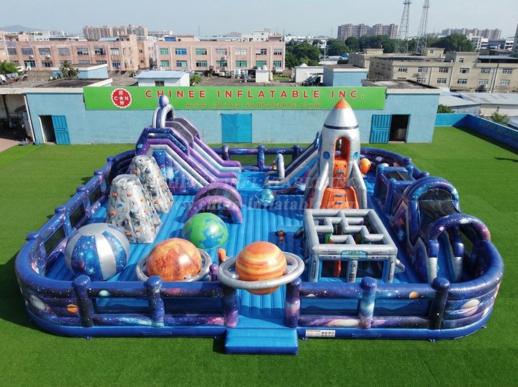 GF3-1399 Space Theme Inflatable Park